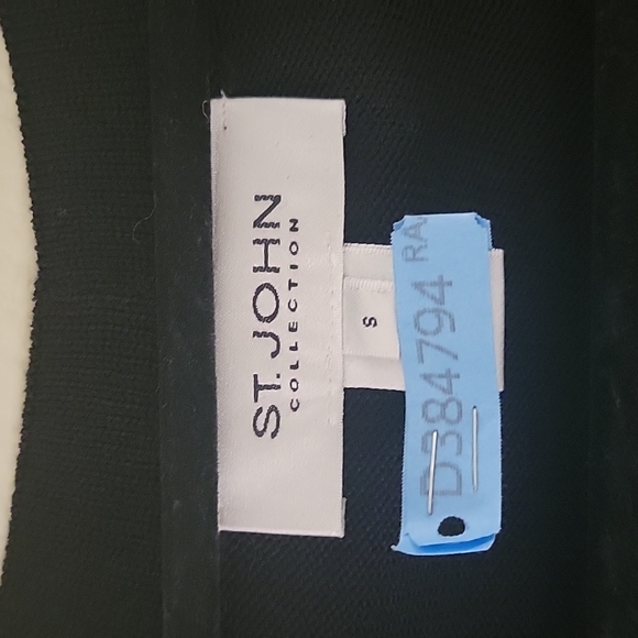 St John Knits black cardigan size small - Picture 5 of 6